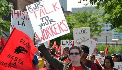 NC tobacco rally